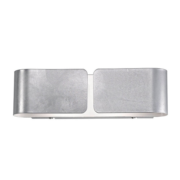 Настенный светильник Ideal Lux Clip AP2 Mini Argento 091136 Фото № 1