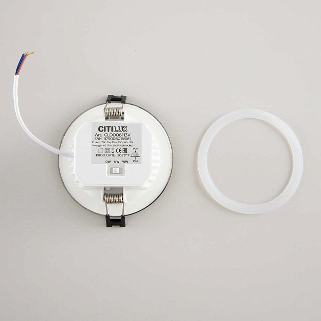 Встраиваемый светодиодный светильник Citilux Акви CLD008113V Фото № 5