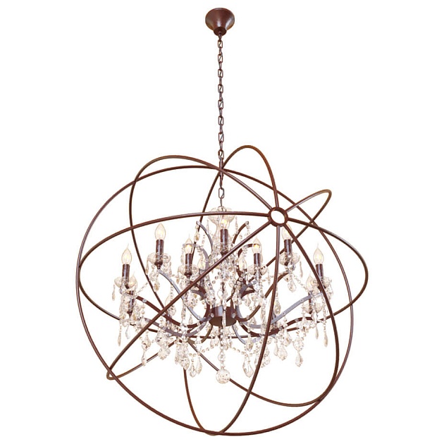 Подвесная люстра Loft IT Foucaults Orb Crystal Loft1897/15 Фото № 4