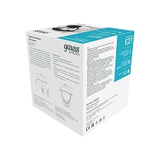 Уличный настенный светильник Gauss Aura GD027 2