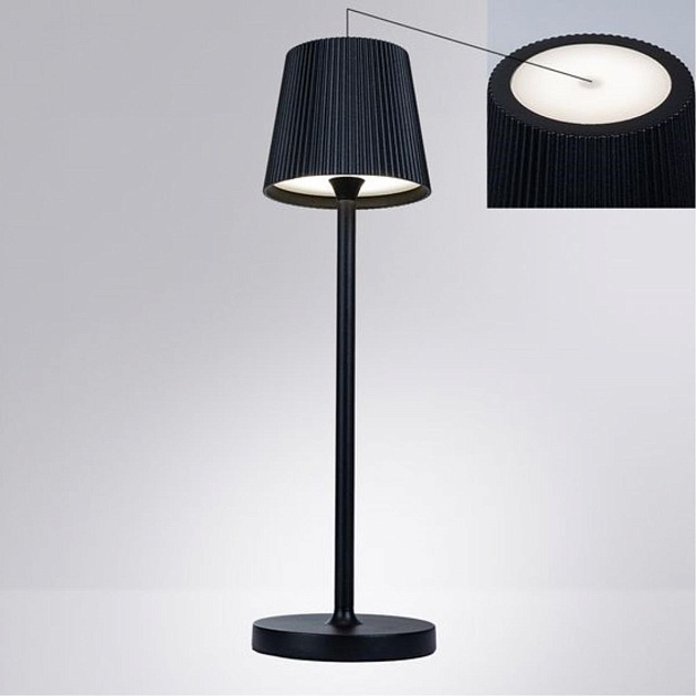 Уличный светодиодный светильник Arte Lamp Fuyue A1616LT-1BK Фото № 7