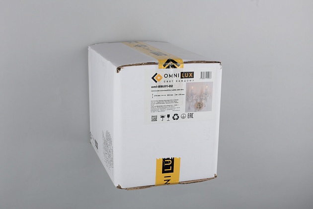 Бра Omnilux Ladispoli OML-89001-02 изображение 3 Бра Omnilux Ladispoli OML-89001-02 Фото № 3