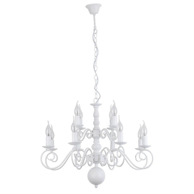 Подвесная люстра Arte Lamp A1129LM-12WH Фото № 1