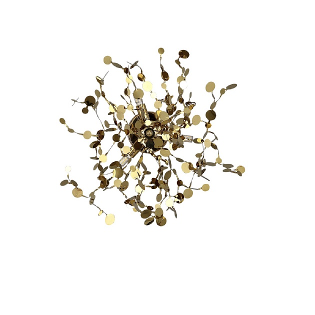 Настенный светильник Crystal Lux GARDEN AP-PL3 D400 GOLD Фото № 1