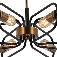 Потолочная люстра Illumico IL8253-8COU-79 BK GD 1