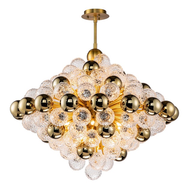 Подвесная люстра iLamp Rockfeller 100D-18 Matt Bronze Фото № 5