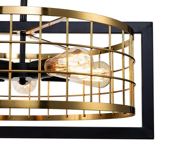 Подвесная люстра Indigo Era 10003/5P Black V000068 Фото № 3