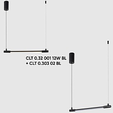 Светильник для модульной системы Crystal Lux CLT 0.32 001 12W BL 2