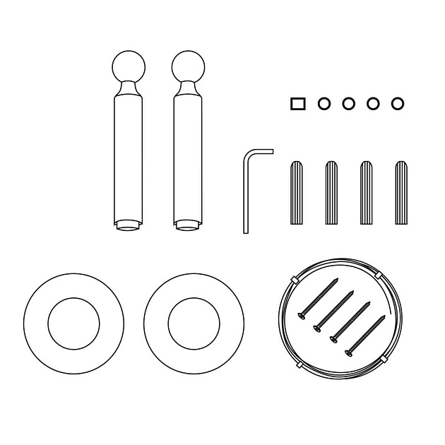 Монтажный комплект ST Luce ST963.409.00 изображение 1 Монтажный комплект ST Luce ST963.409.00 Фото № 1