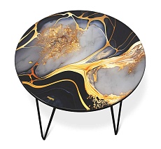 Журнальный стол Sheffilton SHT-CT27 черный алмаз/черный муар 4007482109 5