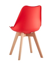 Кухонный стул Stool Group FRANKFURT красный дер. ножки Y863 red 4