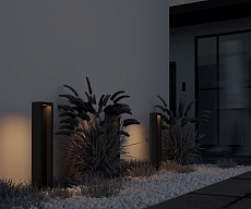 Уличный светодиодный светильник Maytoni Goll O462FL-L10GF3K 2