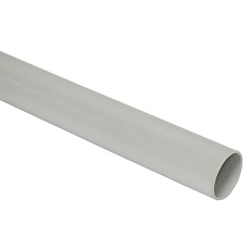 Труба гладкая жесткая ПВХ d=16мм серая 3м (111м/компл) IEK CTR10-016-K41-111I