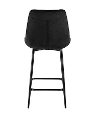 Полубарный стул Stool Group Флекс велюр черный AV 405-N28-08(PP) 3