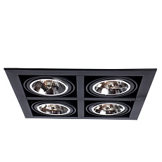 Встраиваемый светильник Arte Lamp Cardani A5935PL-4BK 3