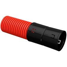 Труба гофрированная двустенная ПНД d=110мм красная (50м) IEK CTG12-110-K04-050-R