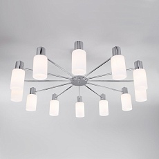 Потолочная люстра Eurosvet Vegga 70160/12 хром Smart