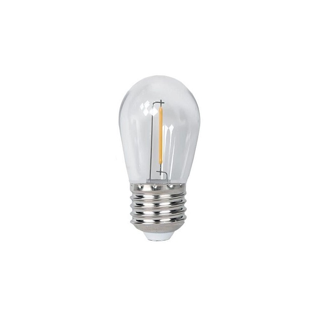 Лампа светодиодная Jazzway E27 1W 2700K прозрачная 5040625 изображение 1 Лампа светодиодная Jazzway E27 1W 2700K прозрачная 5040625 Фото № 1