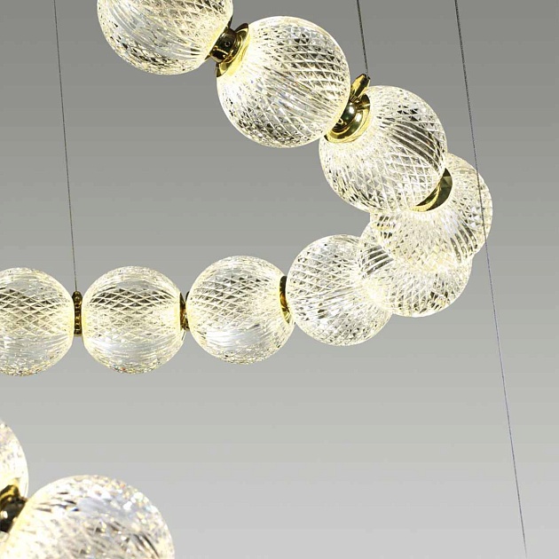 Подвесной светодиодный светильник Odeon Light Crystal 5008/132L Фото № 6
