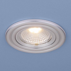 Встраиваемый светодиодный светильник Elektrostandard 9902 LED 3W COB SL серебро a038458 1