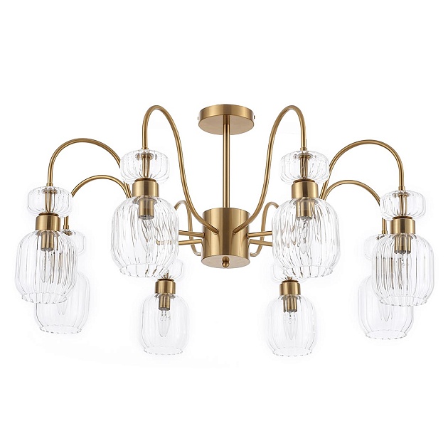 Потолочная люстра Escada Gloss 1141/8PL Clear Фото № 1