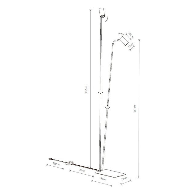 Торшер Nowodvorski Mono 7718 Фото № 2