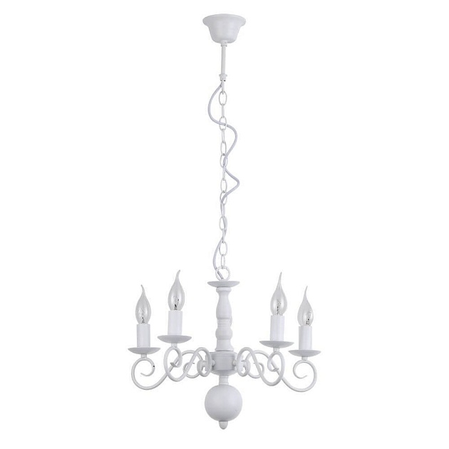Подвесная люстра Arte Lamp A1129LM-5WH Фото № 1