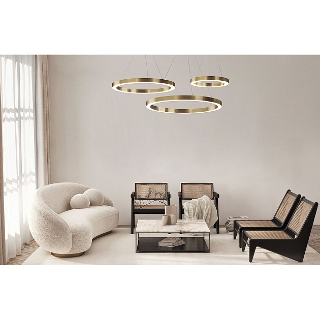 Подвесная светодиодная люстра Maytoni Saturno MOD415PL-L60BS4K изображение 13 Подвесная светодиодная люстра Maytoni Saturno MOD415PL-L60BS4K Фото № 13