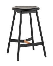 Полубарный стул Stool Group Knobb черный 9117H65 black 5