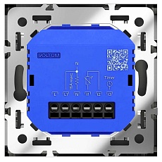 Терморегулятор электронный Voltum S70 с индикацией и датчиком, для теплого пола, (титан) VLS070106 4