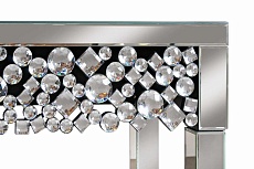 Консоль Art Home Decor YJF049 стекло 120*40*80 серебристый 2