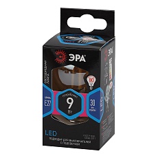 Лампа светодиодная филаментная ЭРА E27 9W 4000K золотая F-LED P45-9w-840-E27 gold Б0047031 3