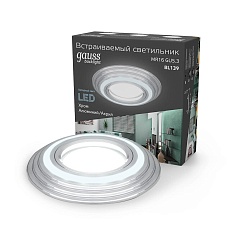 Встраиваемый светильник Gauss Backlight BL139 1