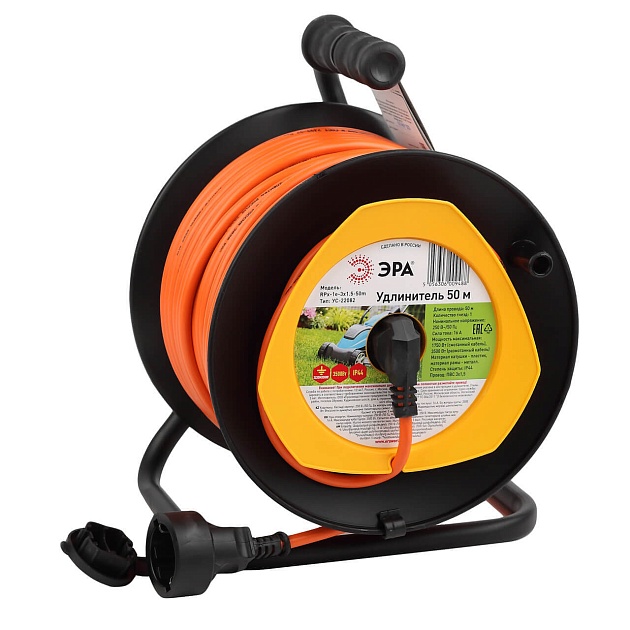 Удлинитель силовой ЭРА RPx-1e-3x1.5-50m Б0046840 Фото № 1
