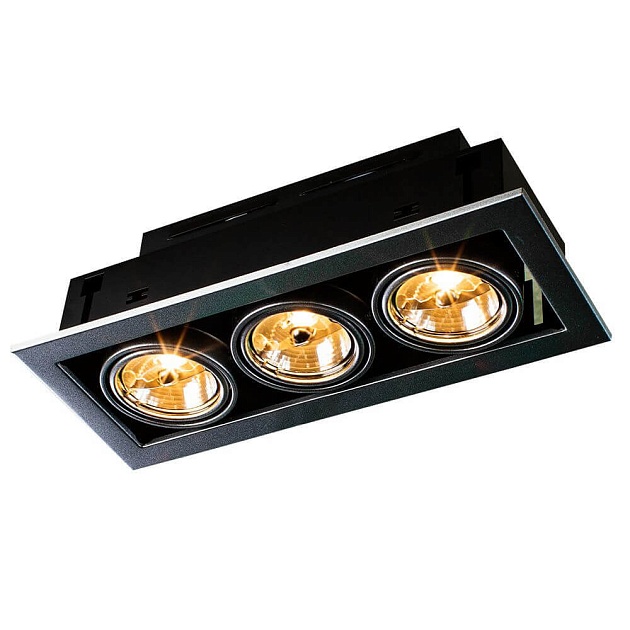 Встраиваемый светильник Arte Lamp Technika A5930PL-3SI изображение 3 Встраиваемый светильник Arte Lamp Technika A5930PL-3SI Фото № 3