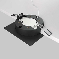 Встраиваемый светильник Maytoni Hoop DL086-GX53-SQ-BG 1