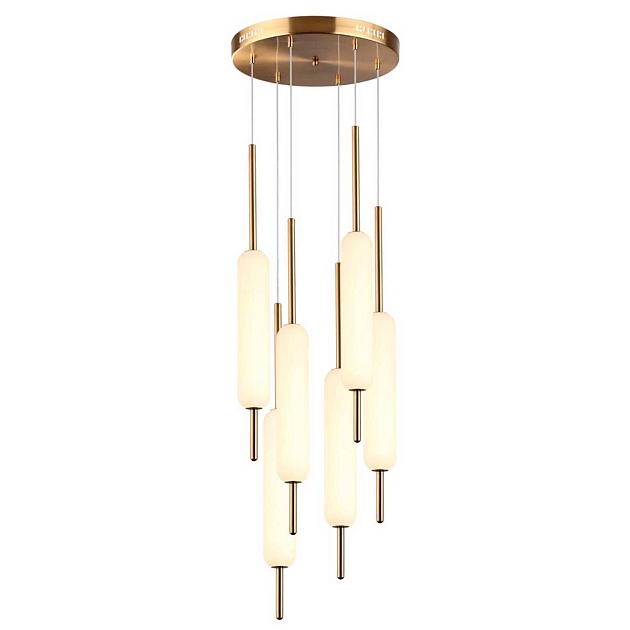 Подвесной светодиодный светильник Odeon Light Pendant Reeds 4794/72L изображение 1 Подвесной светодиодный светильник Odeon Light Pendant Reeds 4794/72L Фото № 1
