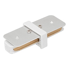 Коннектор прямой однофазный DesignLed CN2-WH-I 003722 1