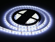 Светодиодная влагозащищенная лента Ambrella Light 14,4W/m 60LED/m 5050SMD холодный белый 5M GS2103 5