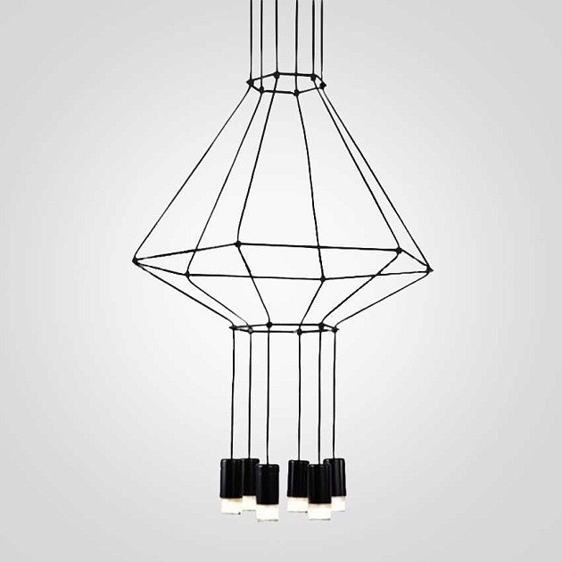 Подвесная люстра Imperium Loft Vibia Wireflow 84532-22 Фото № 1