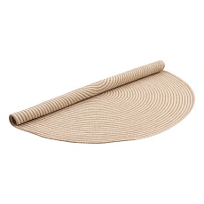 Ковер Tkano из хлопка Target бежевого цвета из коллекции Ethnic, Ø150 см TK22-DR0035 2