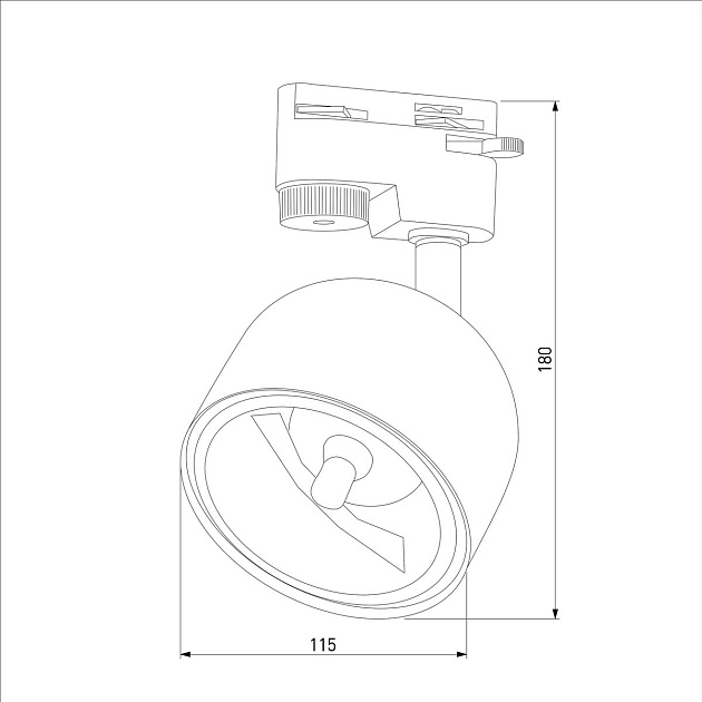 Трековый светильник TK Lighting 4494 Tracer Black Фото № 3