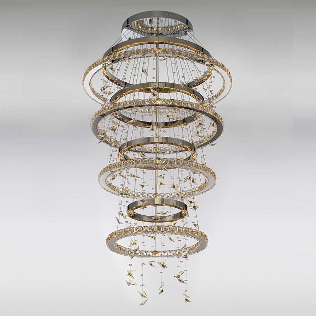 Люстра хрустальная с пультом Citilux ETERA CL322090 изображение 9 Люстра хрустальная с пультом Citilux ETERA CL322090 Фото № 9