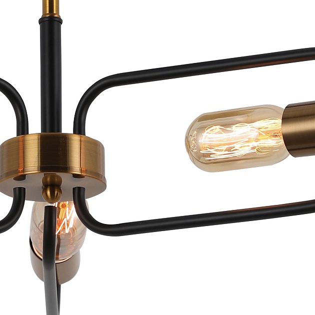 Потолочная люстра Illumico IL8253-3COU-79 BK GD Фото № 2