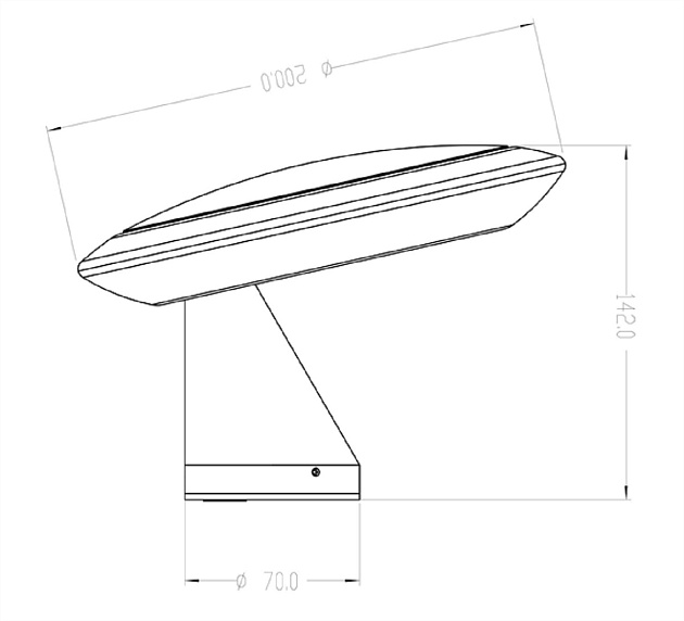 Уличный настенный светодиодный светильник Deko-Light Bermuda 731124 Фото № 3