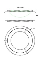 Потолочный светодиодный светильник MyFar Anders MR2370-1CL 1