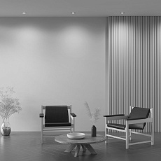 Встраиваемый светильник Maytoni Technical Atom DL024-2-01S 2