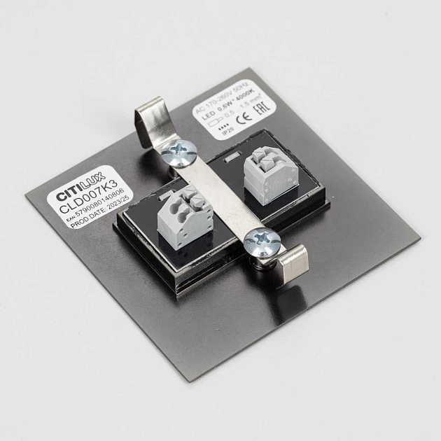 Встраиваемый светильник Citilux Скалли бронза CLD007K3 Фото № 9