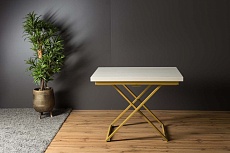 Стол-трансформер Levmar Compact D36/S90 (дуб анкор светлый/золото) 3616145101 1