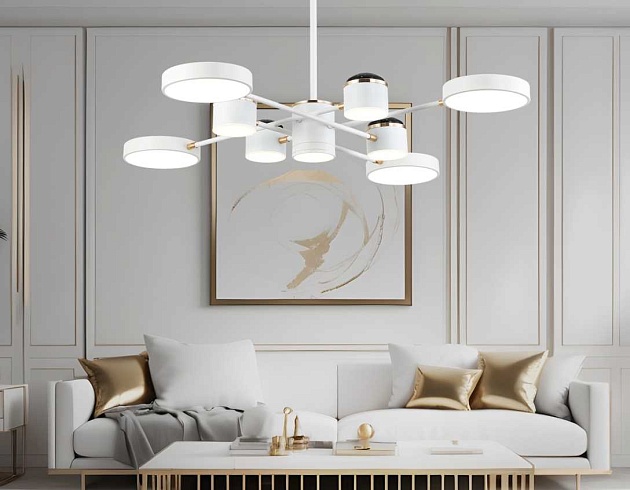Люстра на штанге Ambrella light COMFORT FL51627 Фото № 3